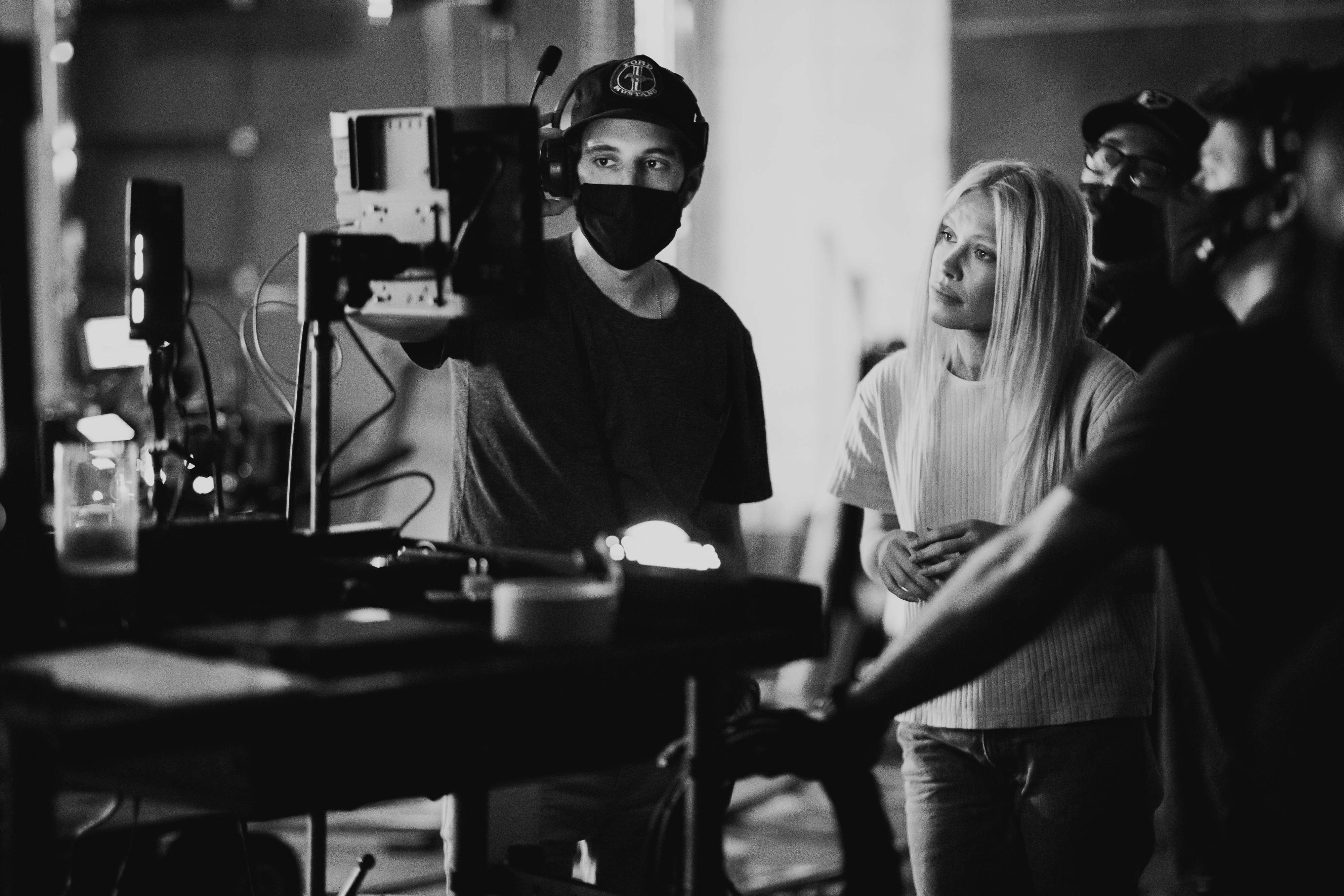 director and talent can see 95% of the final shots on set 