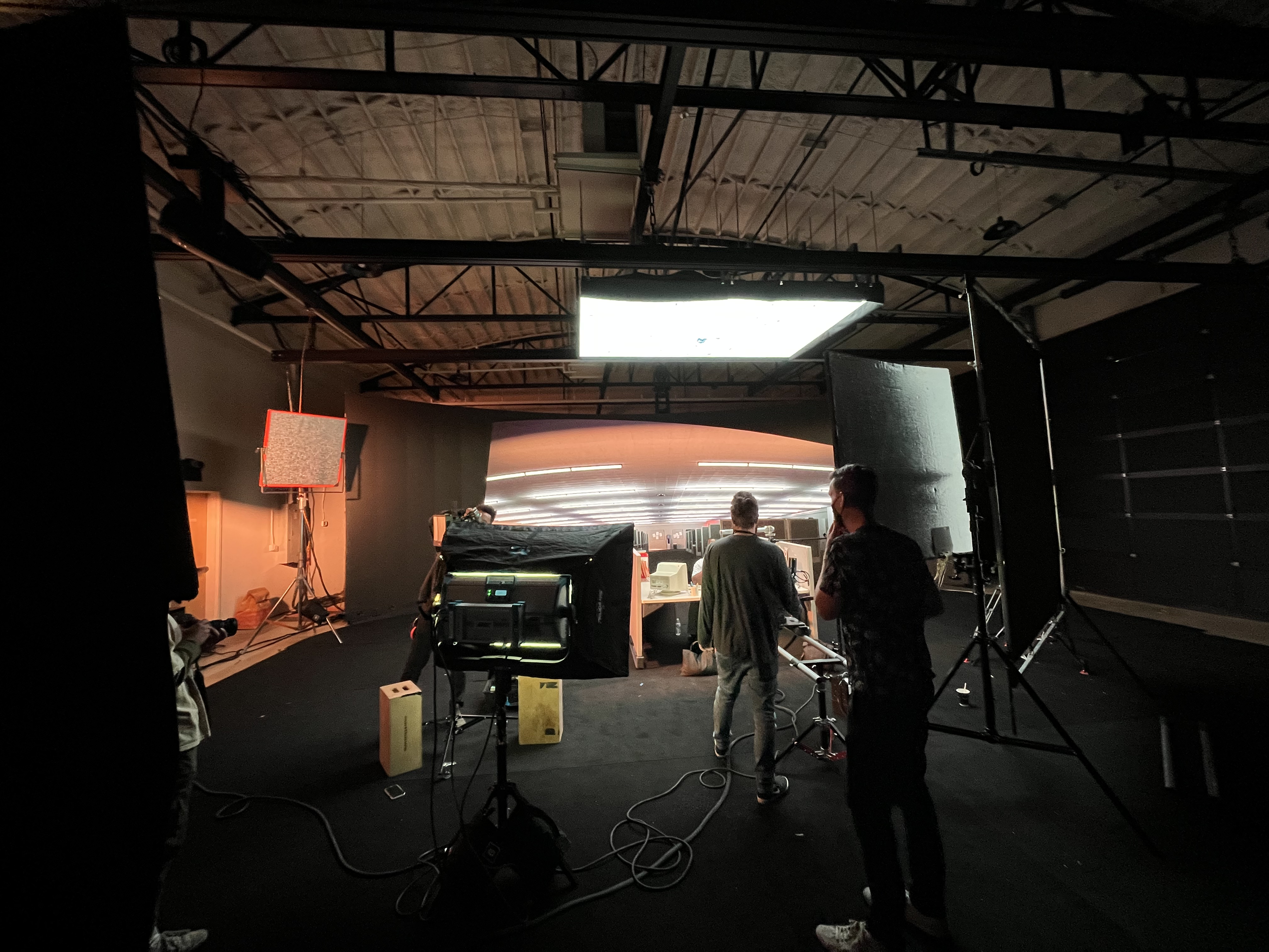  shooting the scene virtually at Arc Studios was a breeze.