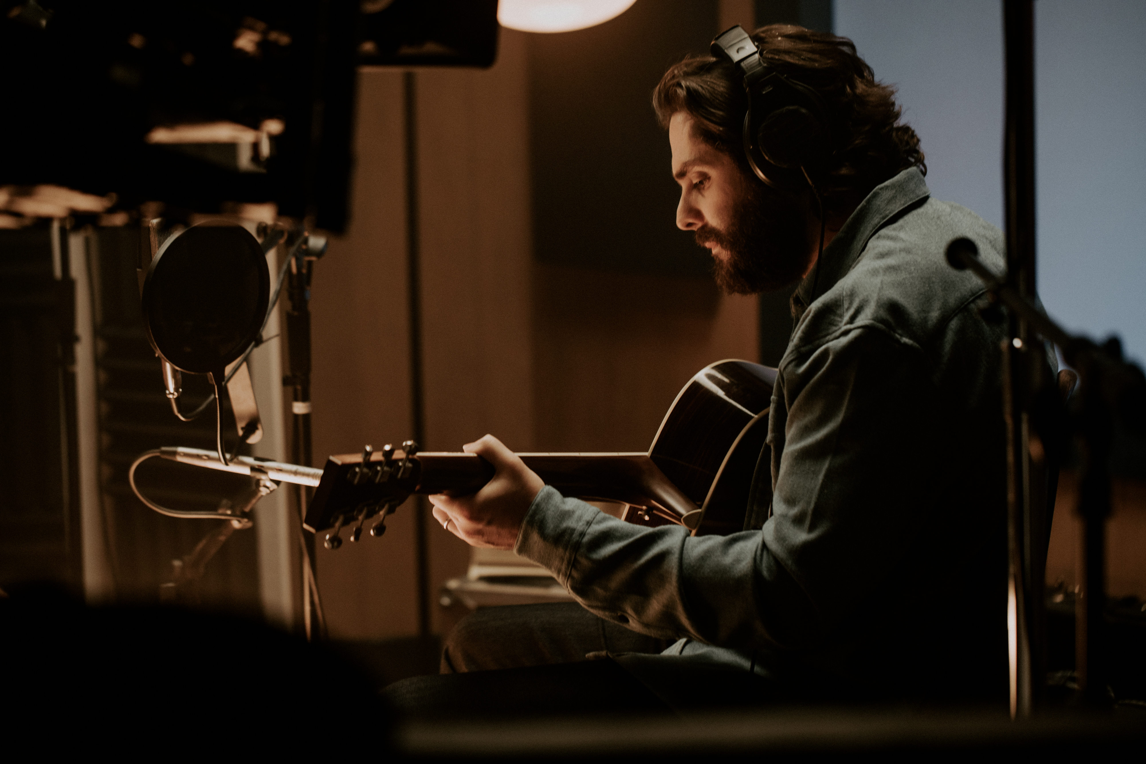 Country-singer Thomas Rhett at Arc Studios.